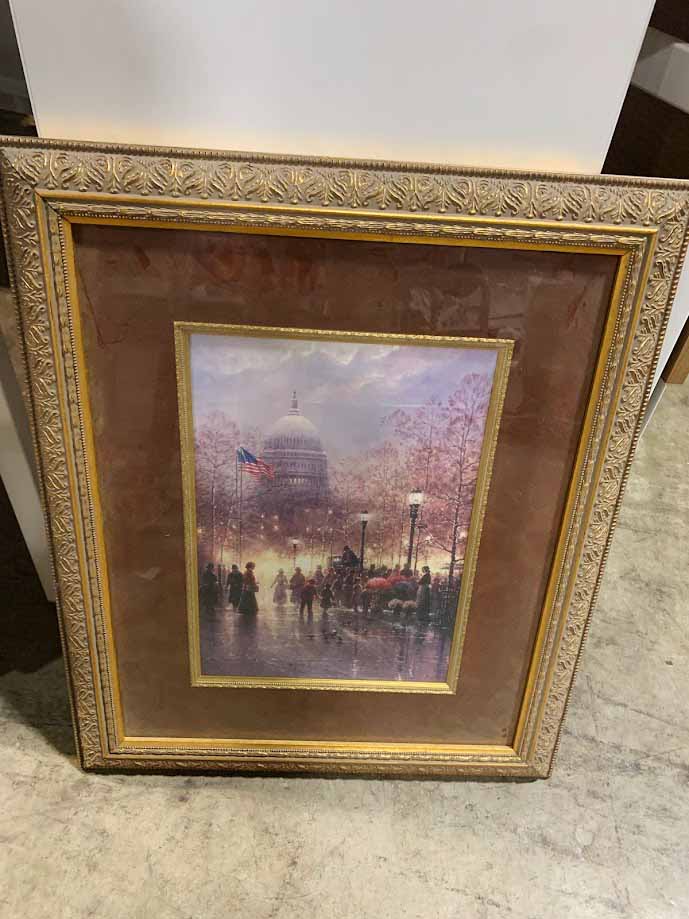 “The American Dream” painting Capital Furniture